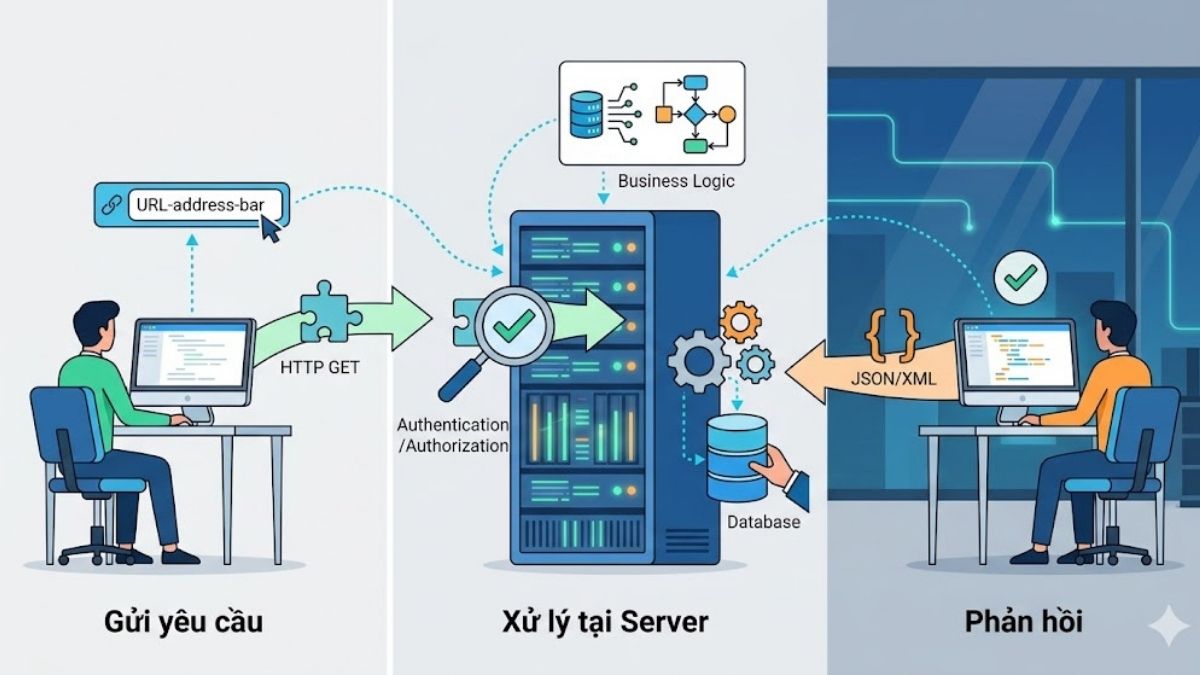 Endpoint hoạt động như thế nào?