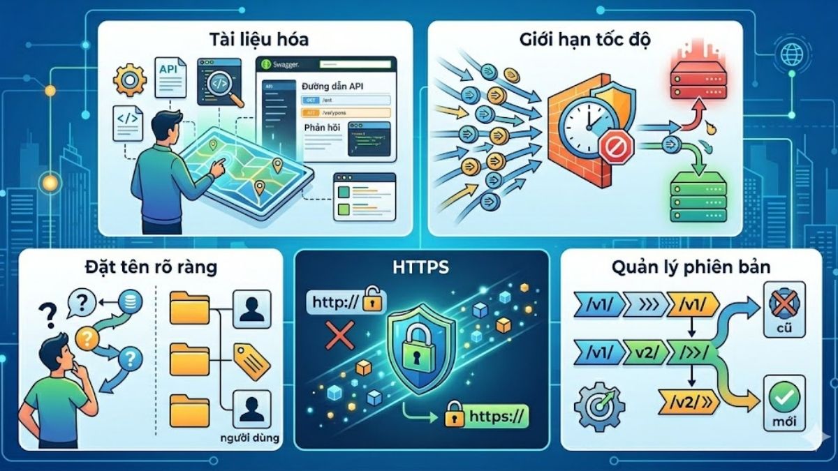 Một số lưu ý khi sử dụng API Endpoint là gì