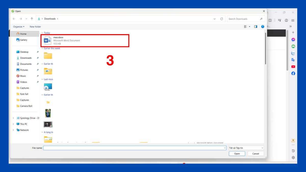 Chuyển file DOCX sang DOC, PDF, XML trực tuyến bước 2