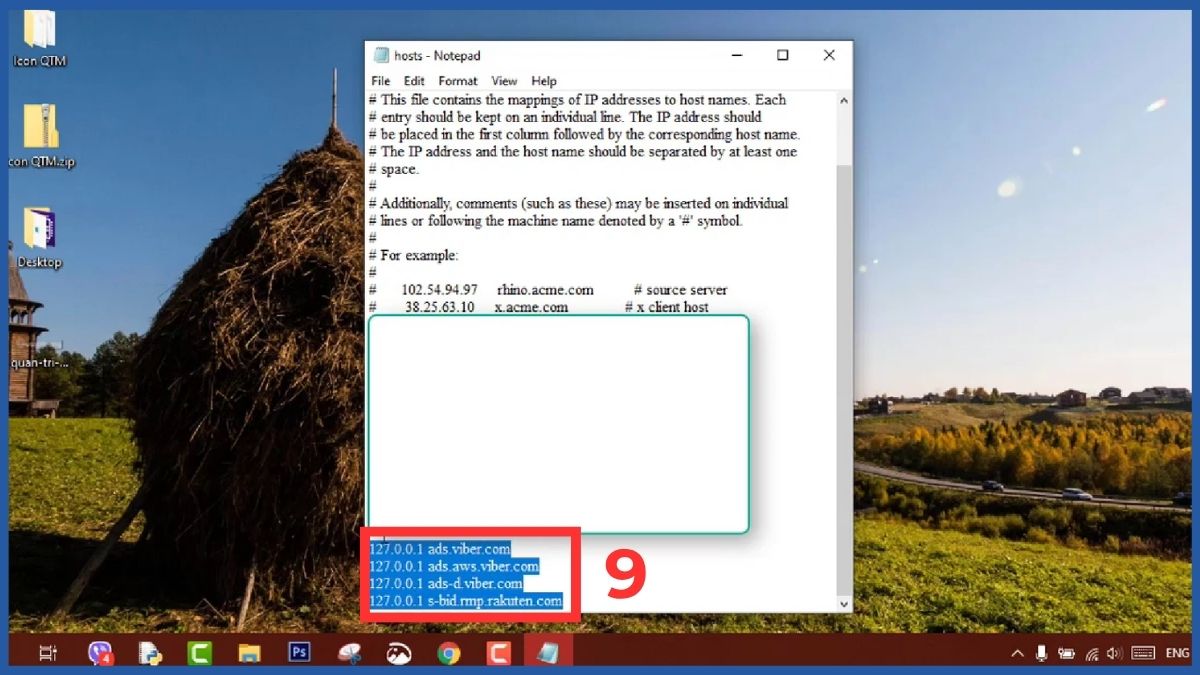 Chỉnh sửa file Hosts Windows 10 với quyền Admin bước 3