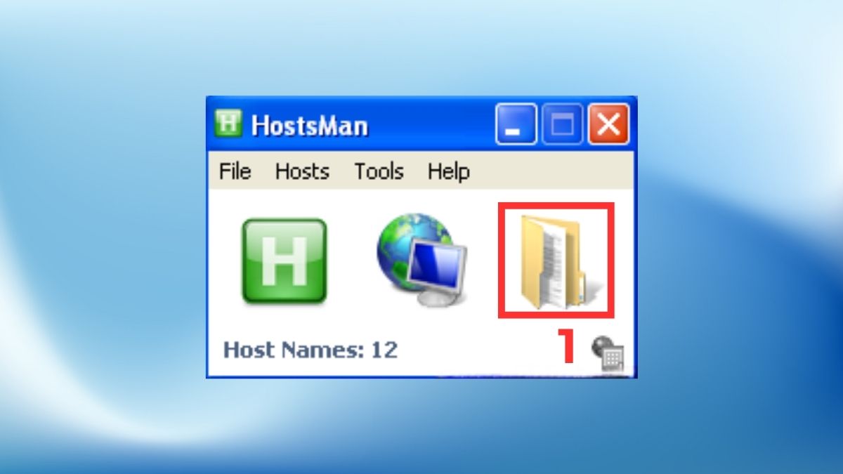 Sử dụng công cụ bên thứ ba bước 1
