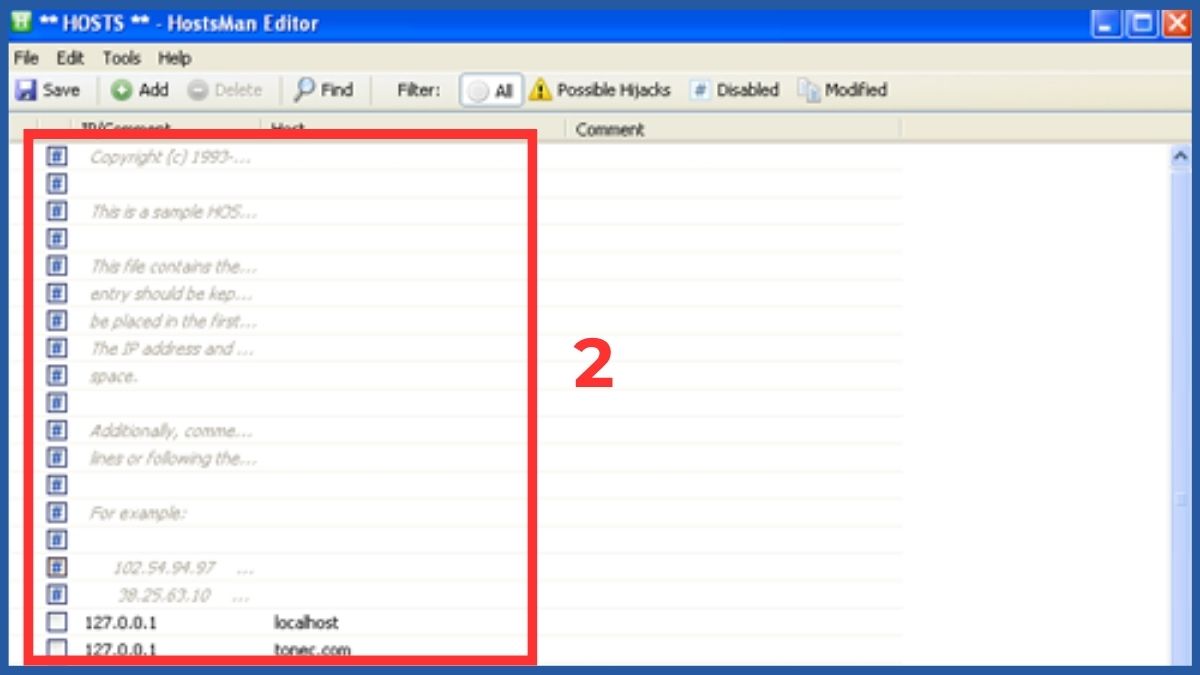 Sử dụng công cụ bên thứ ba bước 2