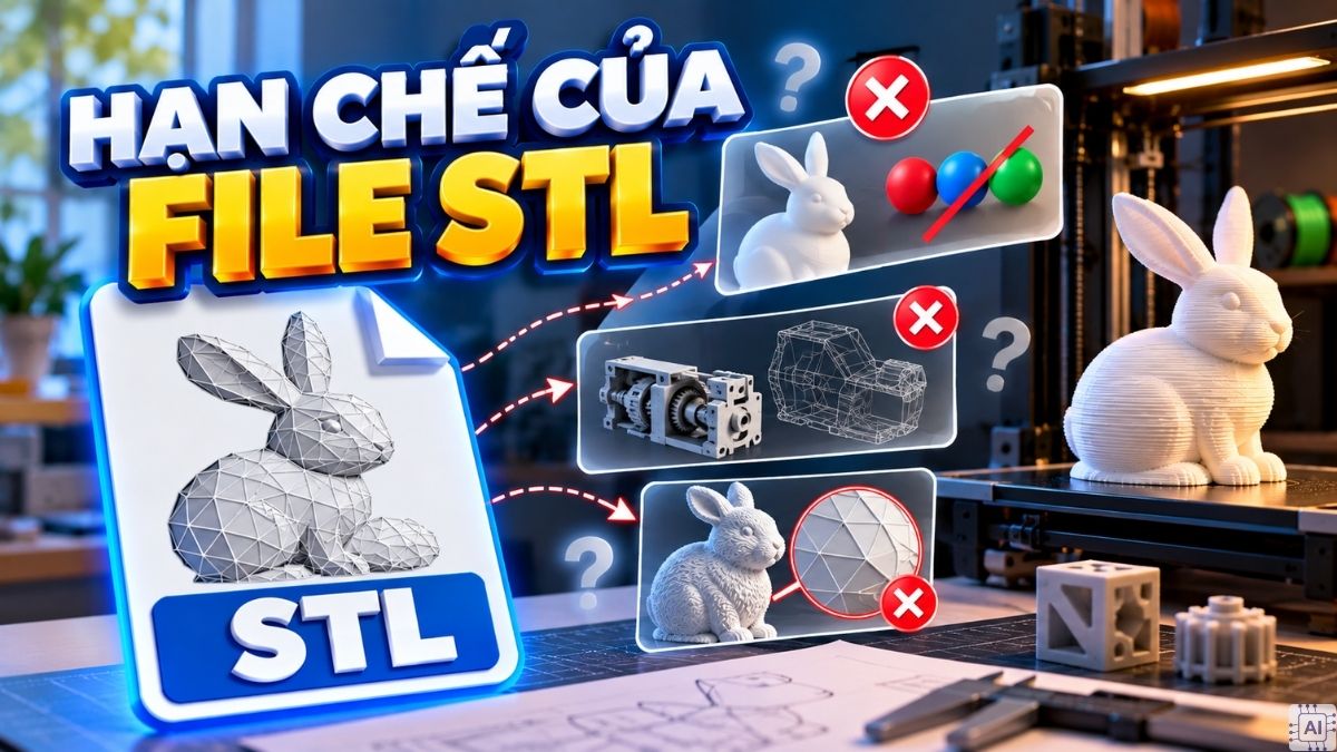 Ưu điểm của file STL là gì?
