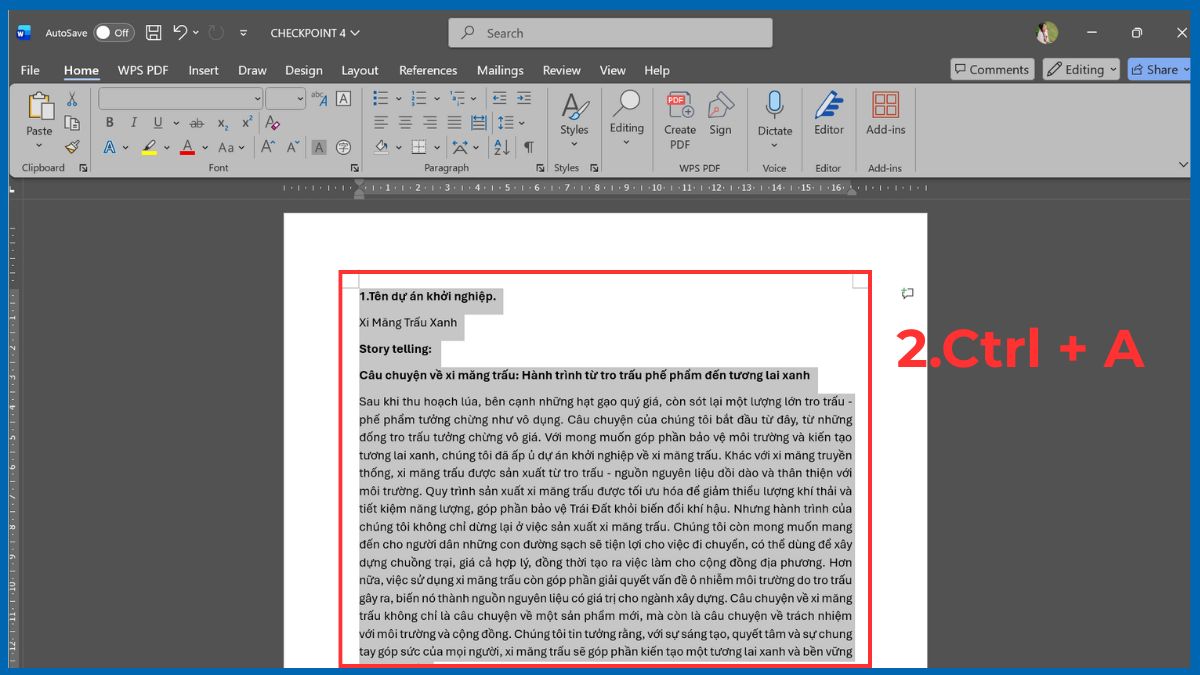 Cách fix lỗi khung căn lề Word hiện nhiều dòng bằng khôi phục định dạng paragraph bước 2