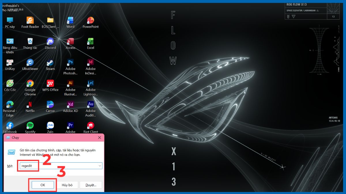 Reset Word về mặc định bước 2