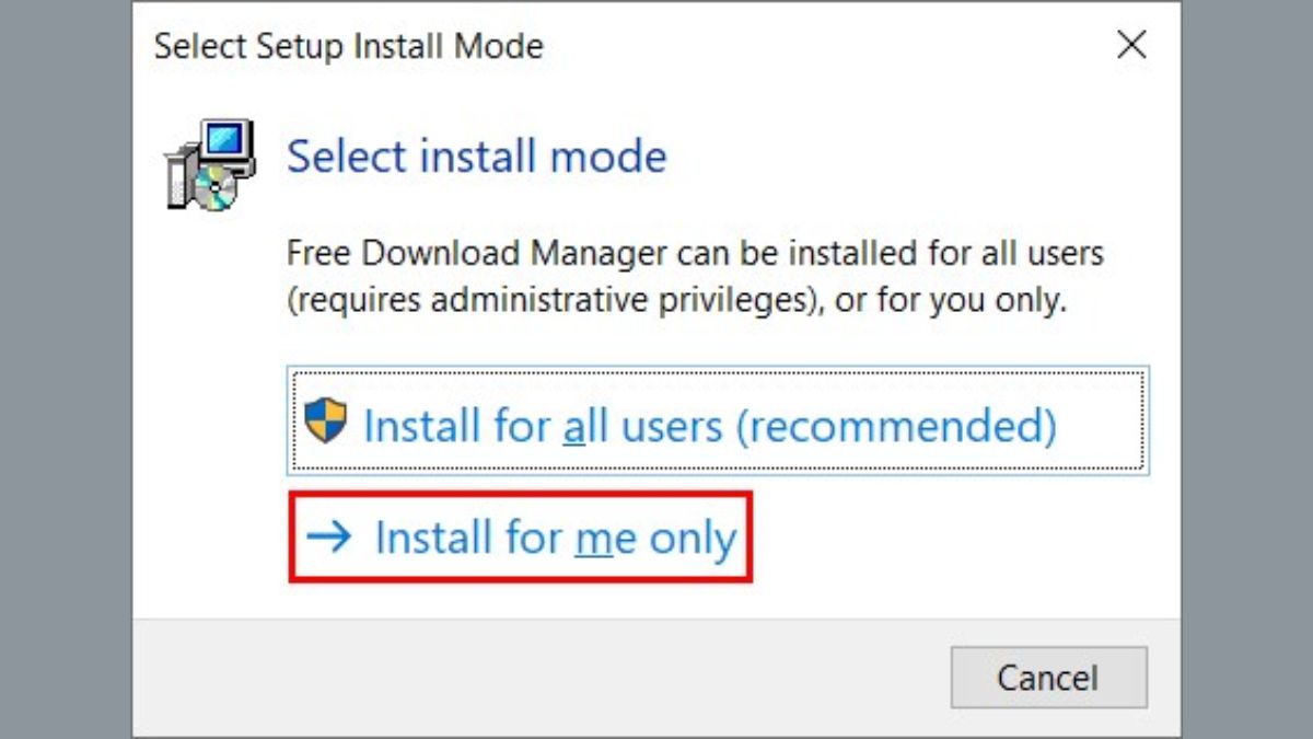Hướng dẫn tải và cài đặt Free Download Manager - bước 1