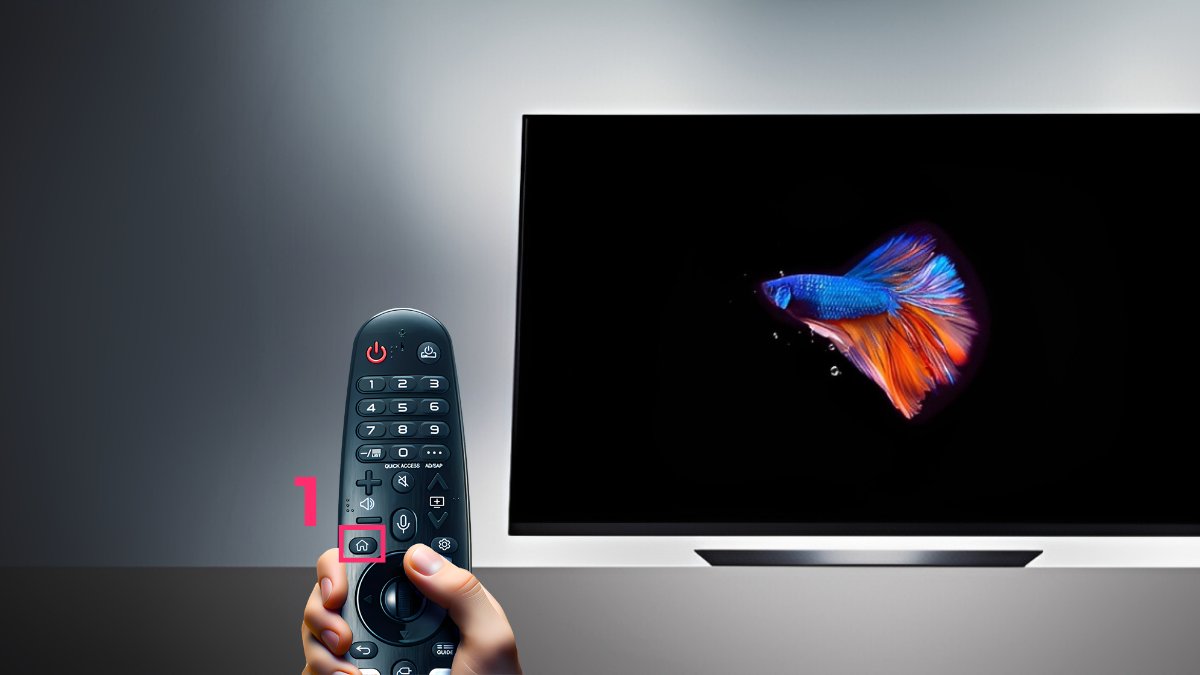 giải phóng bộ nhớ tivi LG bằng xóa lịch sử trình duyệt bước 1