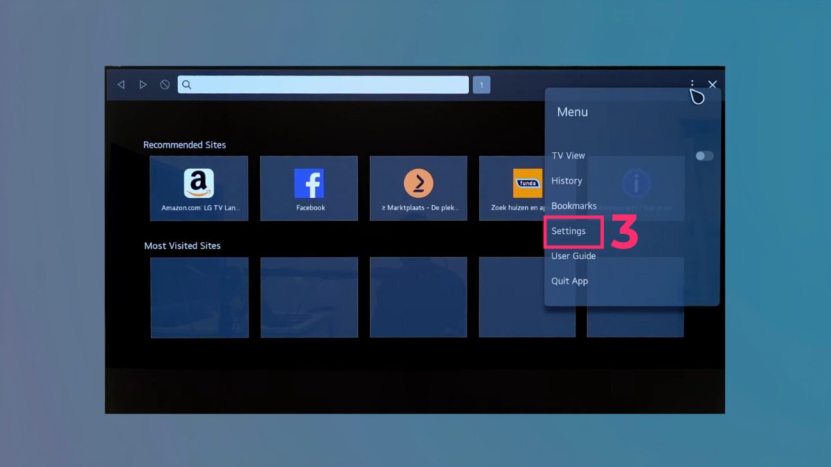 Xóa bộ nhớ đệm ứng dụng bước 3