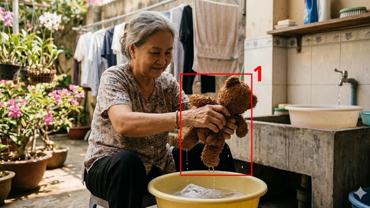 Phơi khô đúng cách bước 1