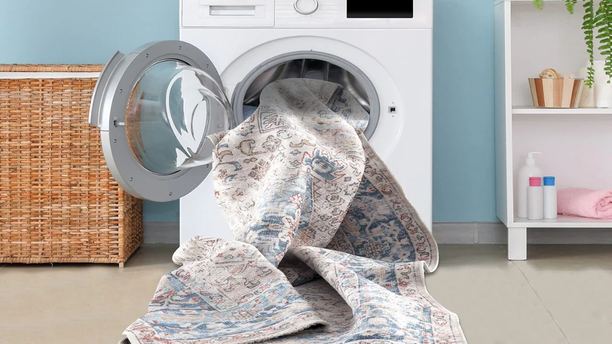 Giặt thảm bằng máy giặt được không? loại có thể giặt