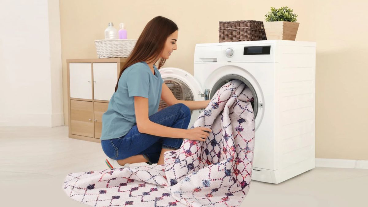 Giặt thảm quá lớn hoặc quá dày