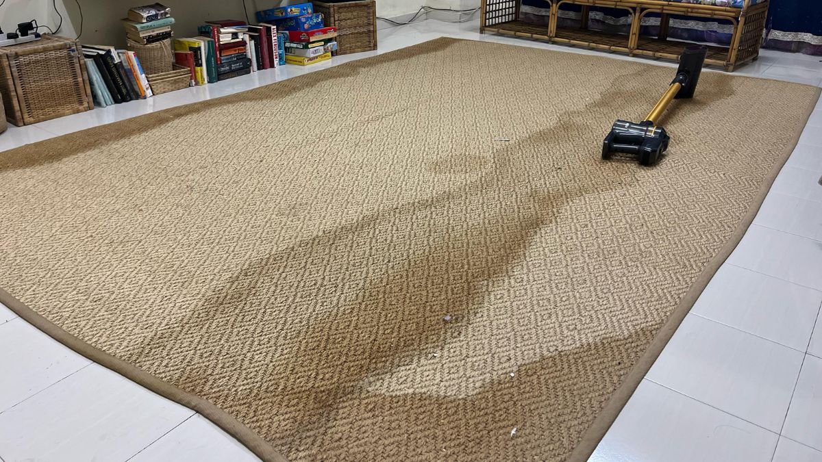 Không làm khô hoàn toàn sau khi giặt