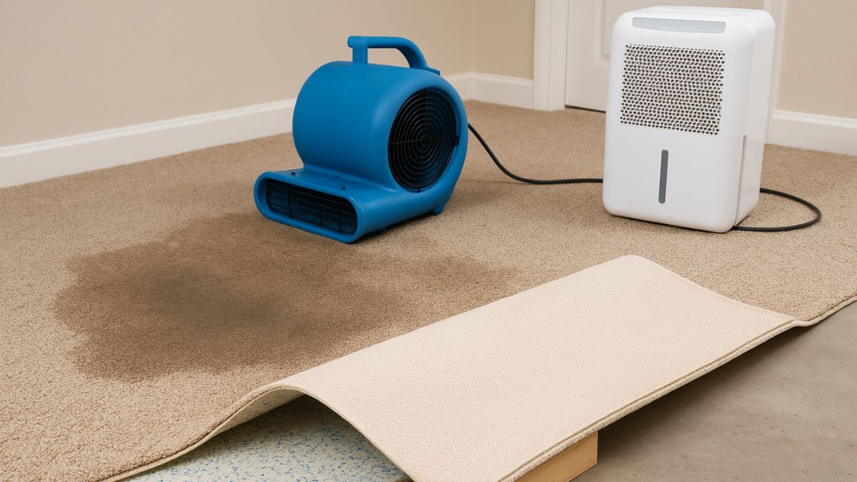 Cách sấy và làm khô sau khi giặt thảm bằng máy giặt bước 2