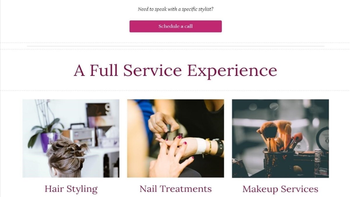 mẫu Google Site ấn tượng