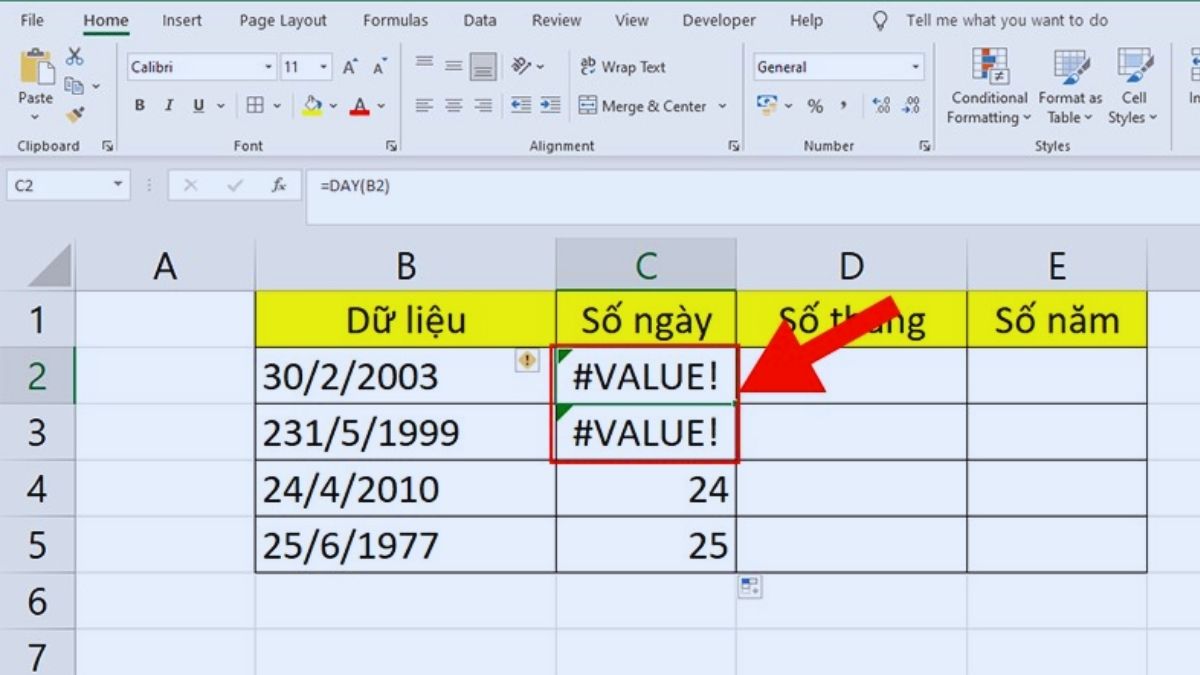 Các lỗi thường gặp và cách khắc phục