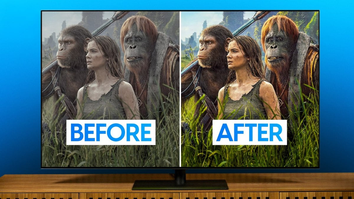 hướng dẫn chỉnh màu tivi lg