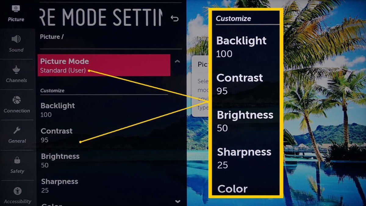 Gợi ý thông số chỉnh màu tivi LG chuẩn, dễ áp dụng