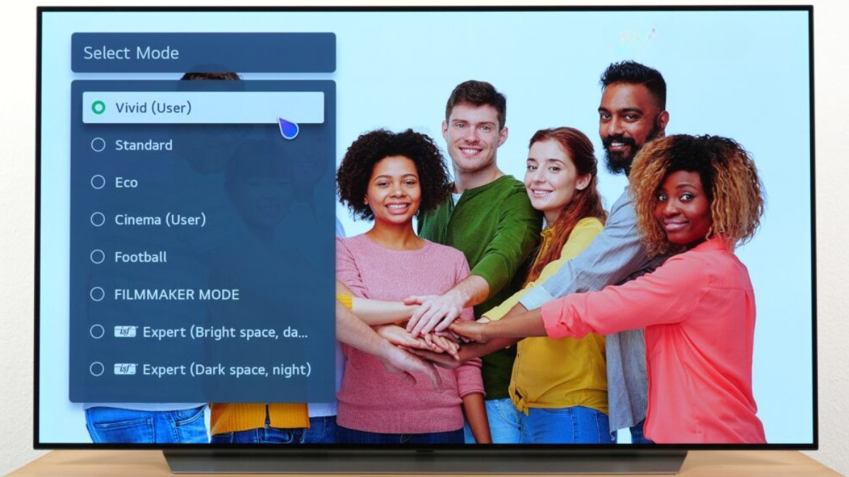 Các chế độ hình ảnh có sẵn trên tivi LG