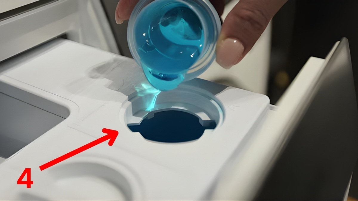 Cách sử dụng chế độ Hand Wash trên máy giặt bước 3