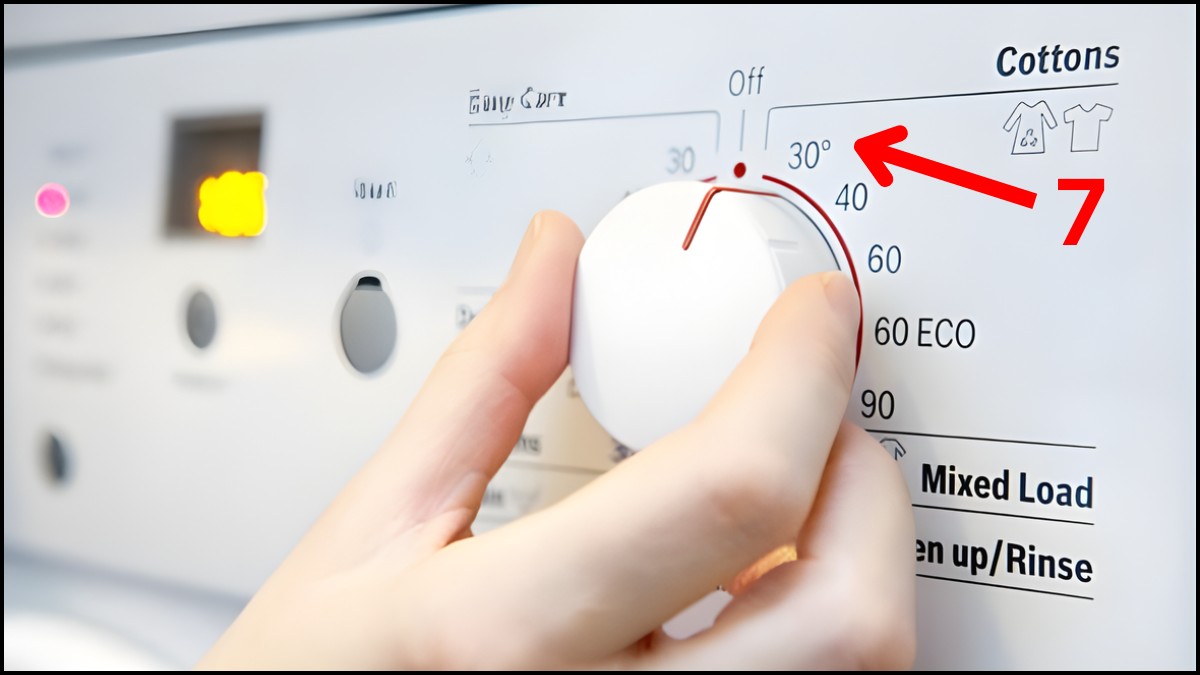 Cách sử dụng chế độ Hand Wash trên máy giặt bước 3 tiếp theo