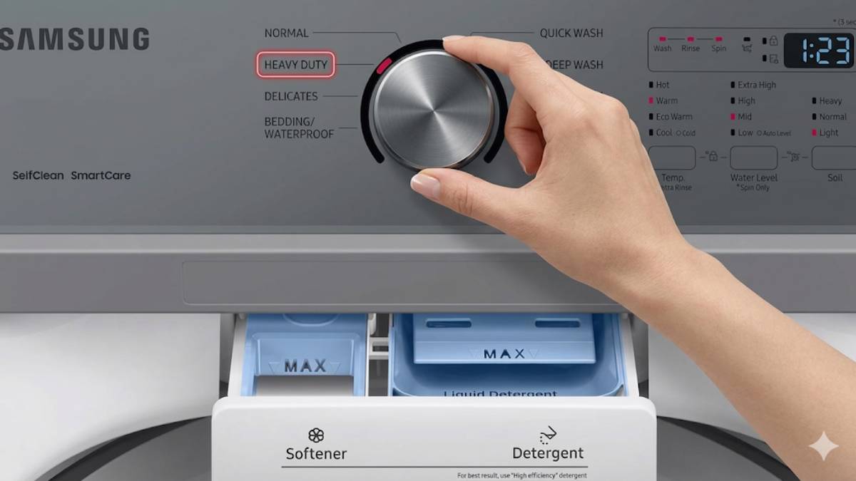 Hướng dẫn sử dụng chế độ Heavy Duty đúng cách bước 1 tiếp theo