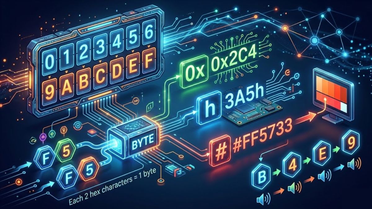 Cách đọc và viết số hex