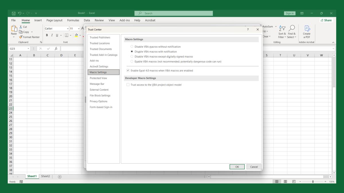 Một số lỗi thường gặp và cách khắc phục