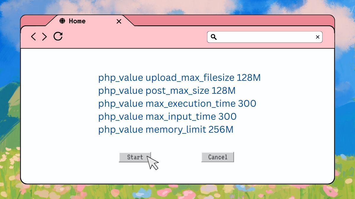 cách khắc phục lỗi Internal Server Error là gì - Tăng giới hạn bộ nhớ