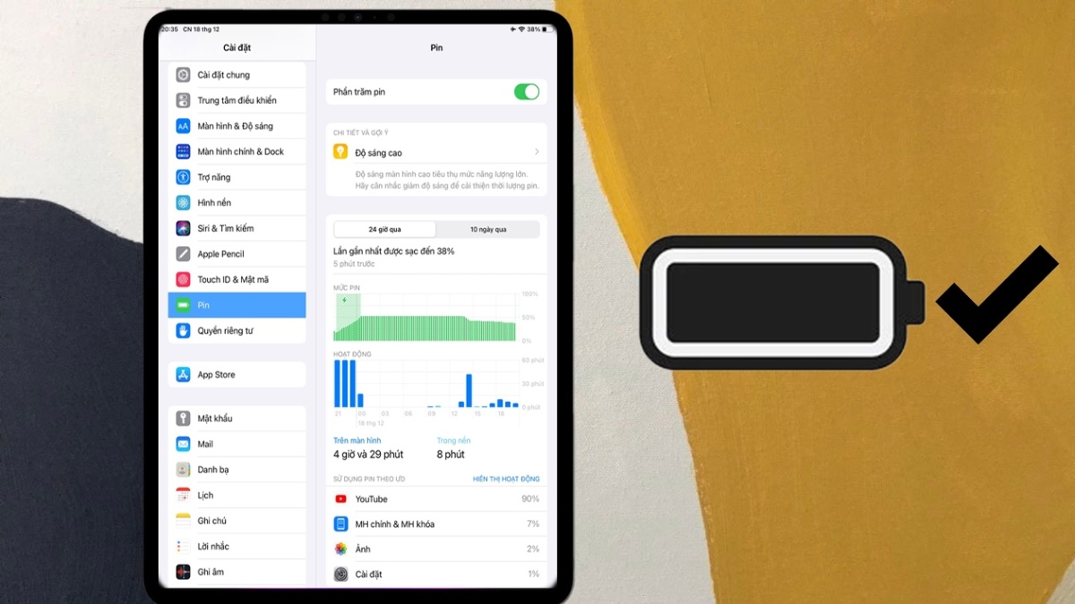 Mẹo giúp iPad luôn mượt mà lâu dài