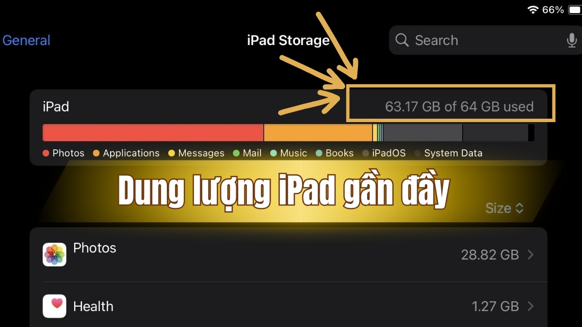 Nguyên nhân iPad bị chậm