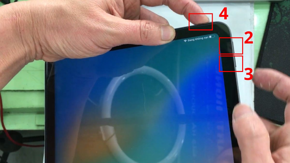 khắc phục ipad bị treo táo bằng đưa ipad về chế độ dfu bước 2