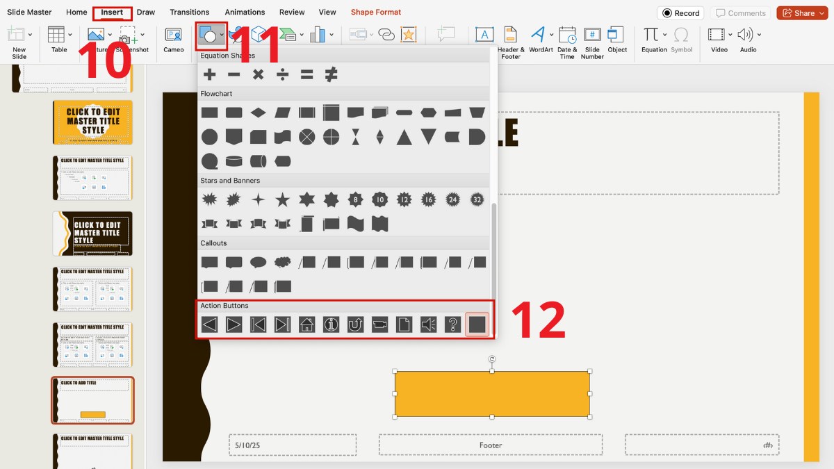 cách tạo Jeopardy Powerpoint bước 3