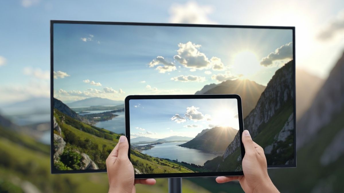 lợi ích của việc biết kết nối máy tính bảng samsung với tivi