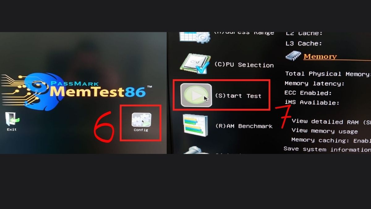 kiểm tra nguyên nhân Kernel Panic bằng memtest bước 4