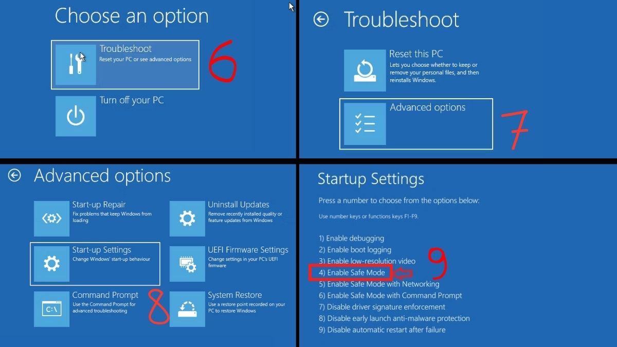 Xóa phần mở rộng Kernel của bên thứ ba bước 3