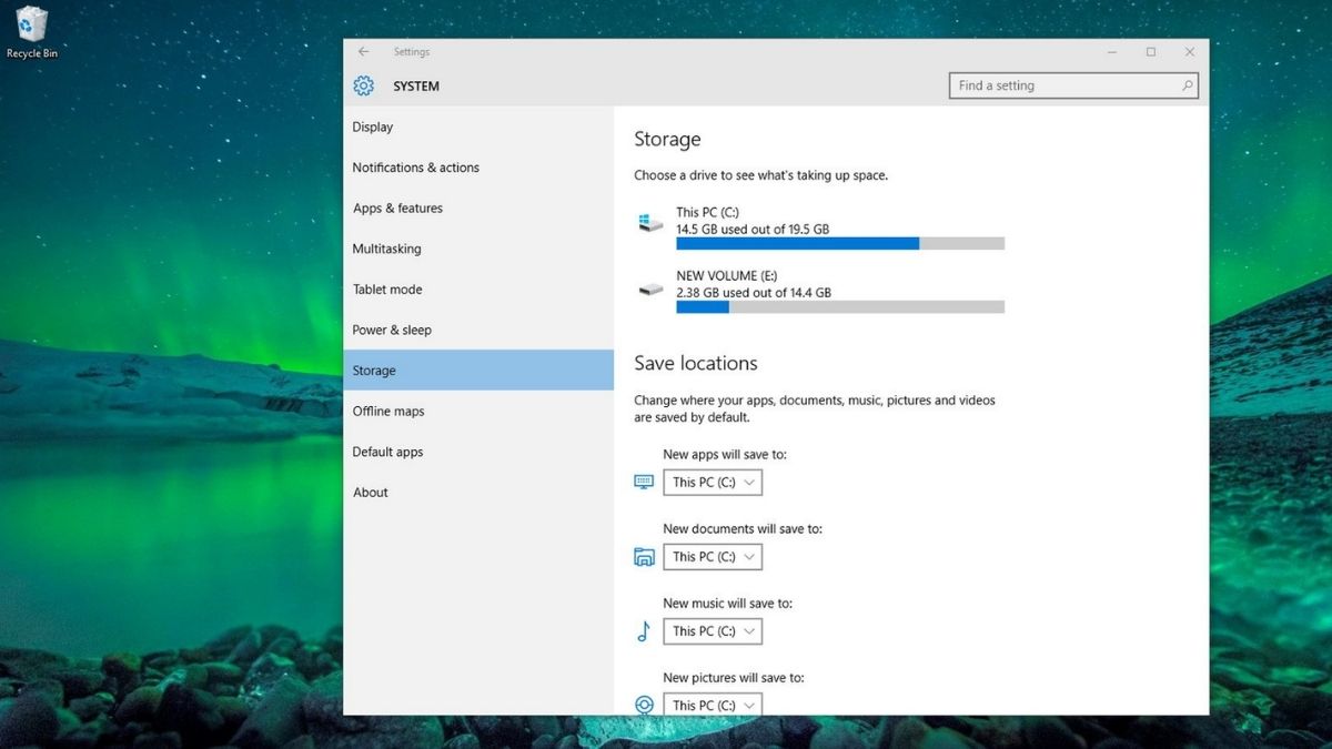 Giải phóng dung lượng ổ đĩa