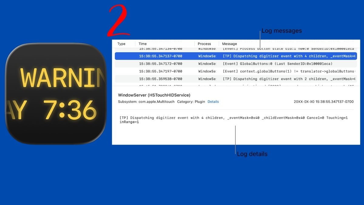 kiểm tra nguyên nhân Kernel Panic bằng kiểm tra log hệ thống - bước 2