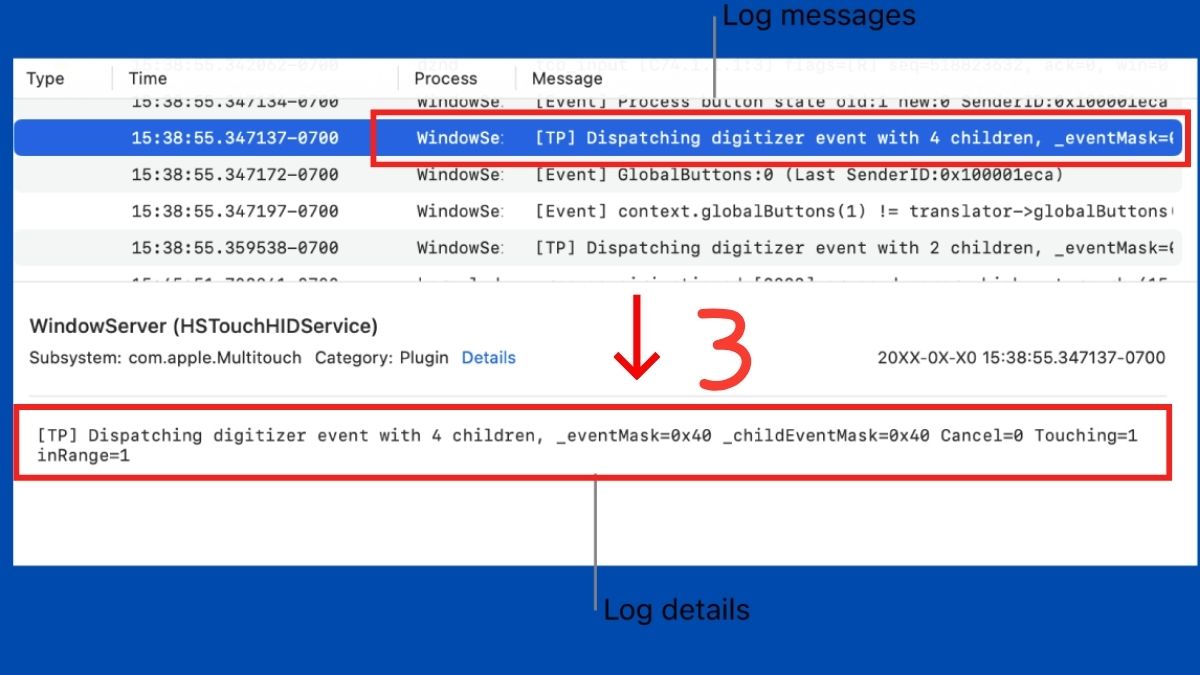 kiểm tra nguyên nhân Kernel Panic bằng kiểm tra log hệ thống - bước 3