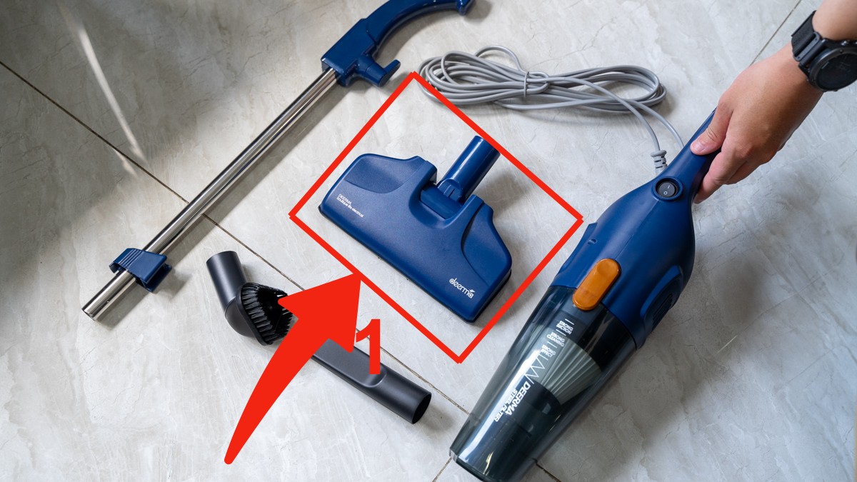 Hướng dẫn sử dụng và bảo quản máy hút bụi đúng cách bước 1