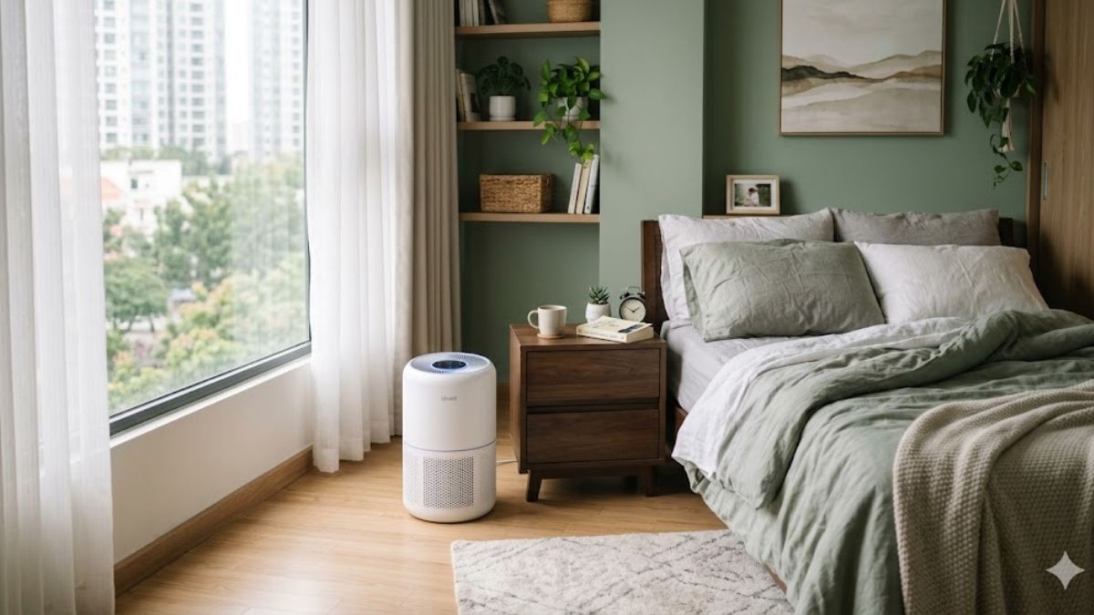 kinh nghiệm mua máy lọc không khí cho phòng ngủ