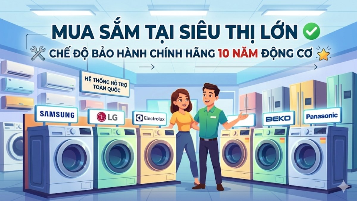Kinh nghiệm mua máy sấy quần áo dựa vào thương hiệu