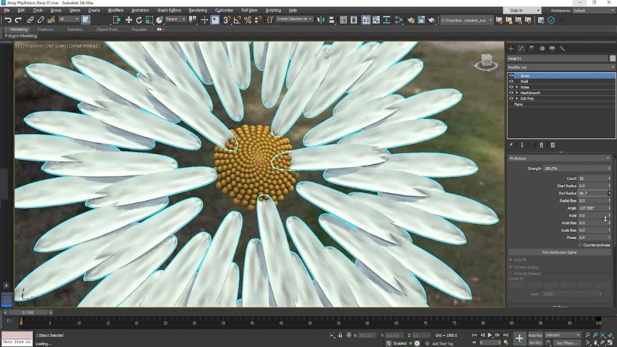 khi nào nên dùng lệnh array trong 3ds max