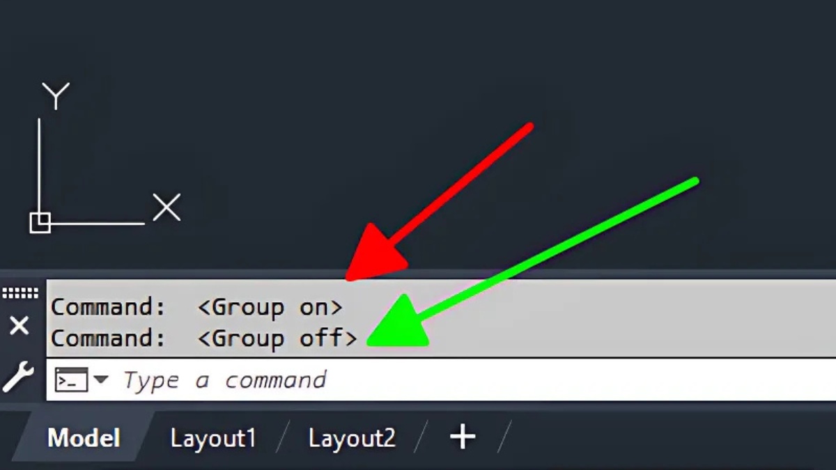 Lệnh Group trong CAD là gì?