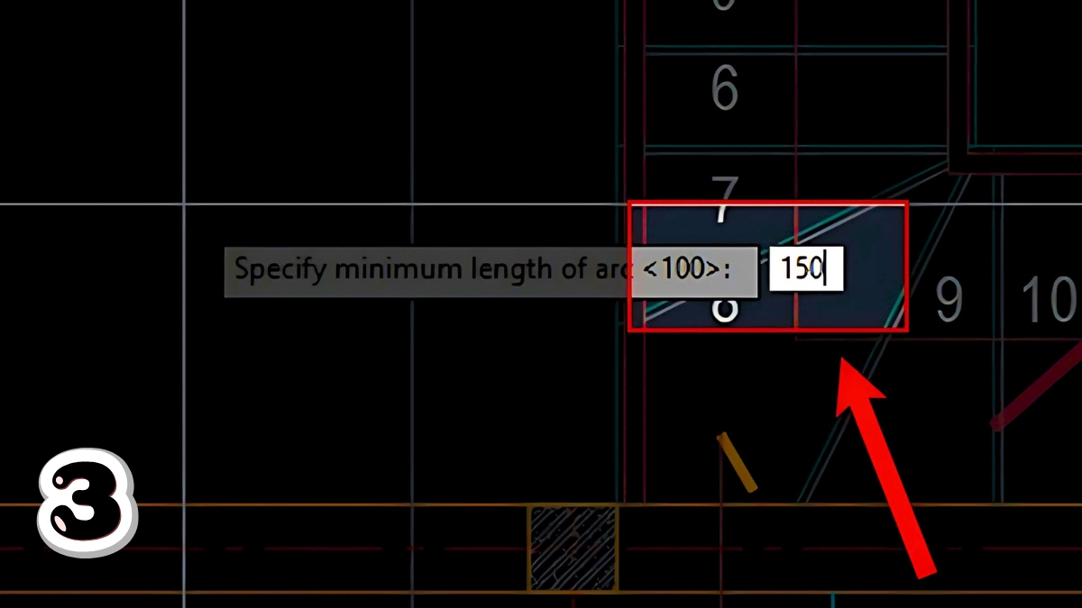 Hướng dẫn cách dùng lệnh vẽ đám mây trong CAD từ 1 reactag bước 3