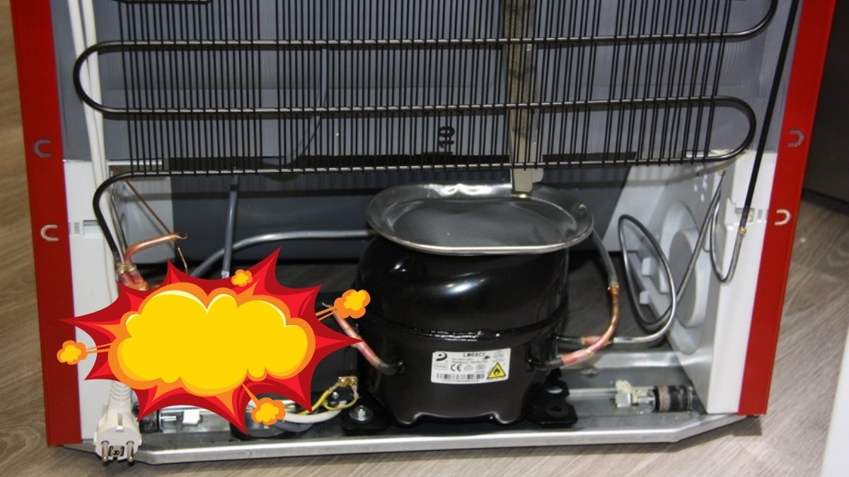 Lốc tủ lạnh không chạy gây ra những hậu quả gì?