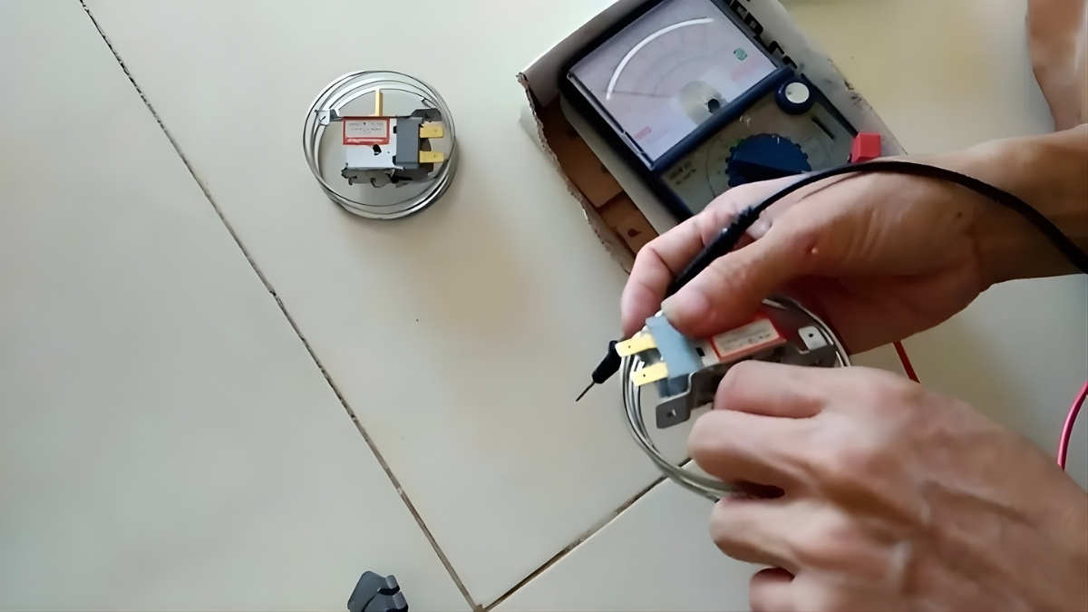 Cách thay tụ đề / rơ le đúng kỹ thuật