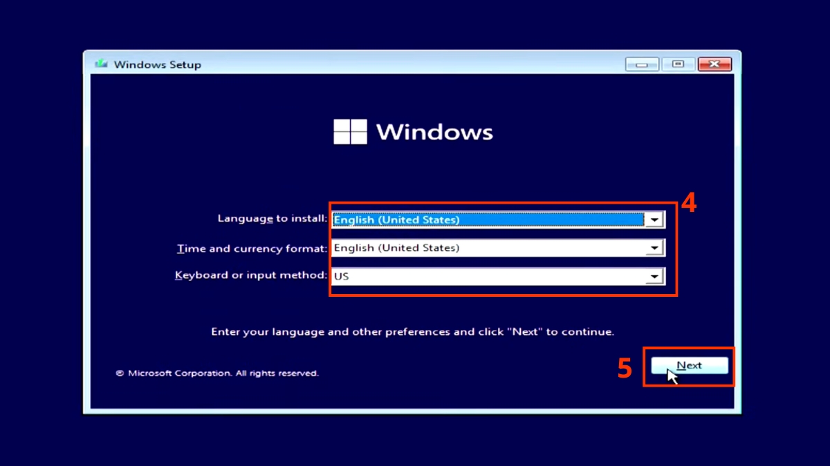 Lỗi khởi động “No bootable device” hoặc “Disk read error” bước 2