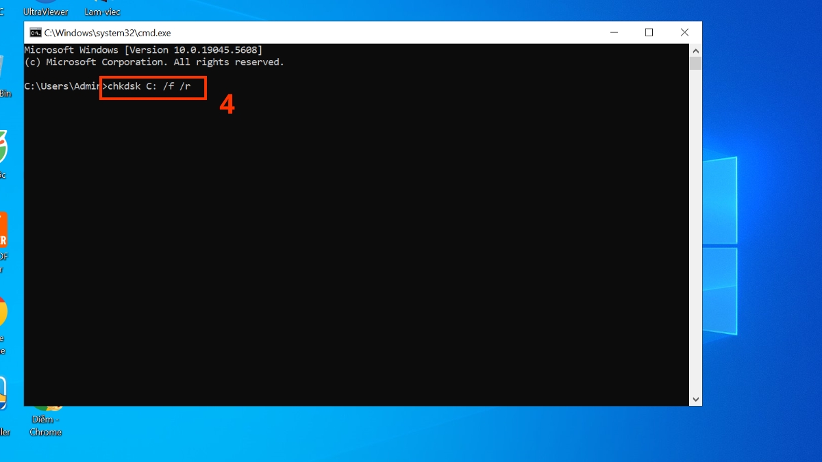 sửa Lỗi ổ cứng laptop bị bad sector bước 2