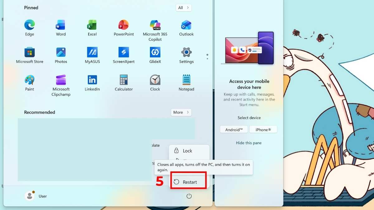 khắc phục lỗi Checking File System on C bằng tính năng command prompt bước 3