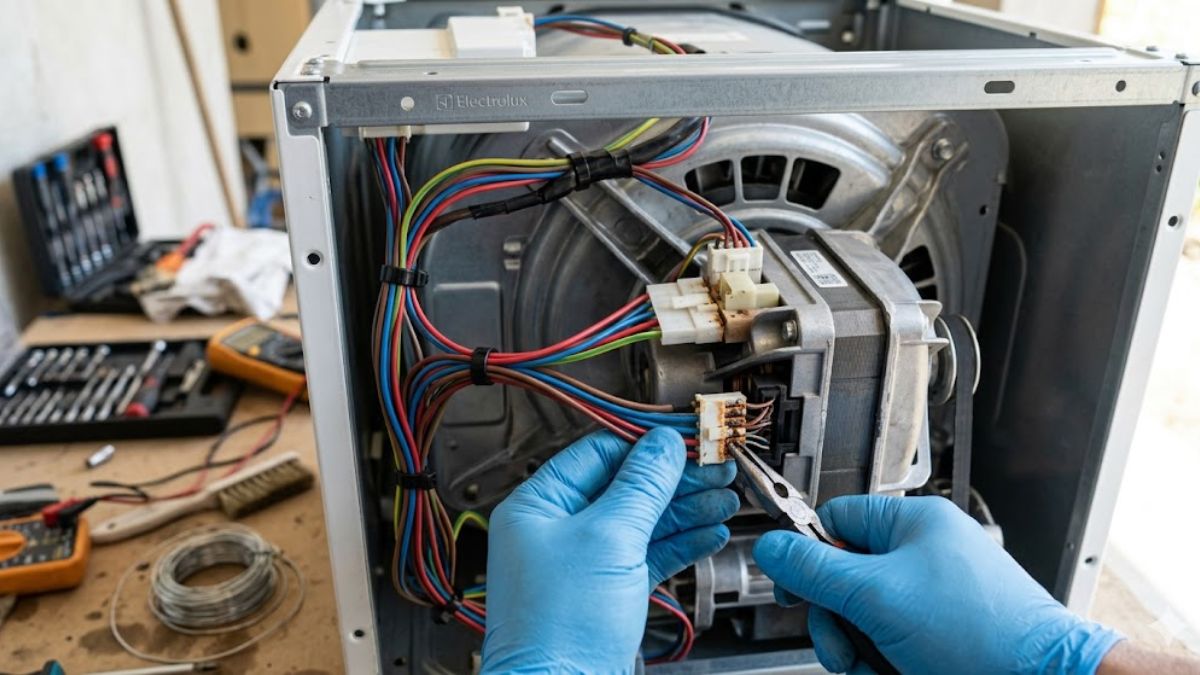 Kiểm tra nhanh lỗi E52 tại nhà bằng kiểm tra dây điện